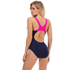 Women’s Sexy One-piece Colors Joint Swimsuit