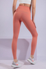 Women’s Light Pink Quick Dry Breathable Fitness Workout Yoga Leggings