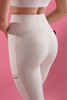 Women’s Cream Quick Dry Breathable Fitness Workout Yoga Leggings