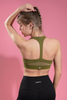 Women’s Avocado Quick Dry Breathable Fitness Workout Yoga Sports Bra 