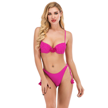 Women’s Sexy Ruched Bikini Suit