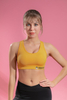 Women’s Lemon Quick Dry Breathable Fitness Workout Yoga Sports Bra 