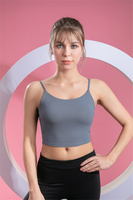 Women’s Grey Quick Dry Breathable Fitness Workout Yoga Vest