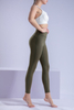 Women’s Olive Quick Dry Breathable Fitness Workout Yoga Leggings